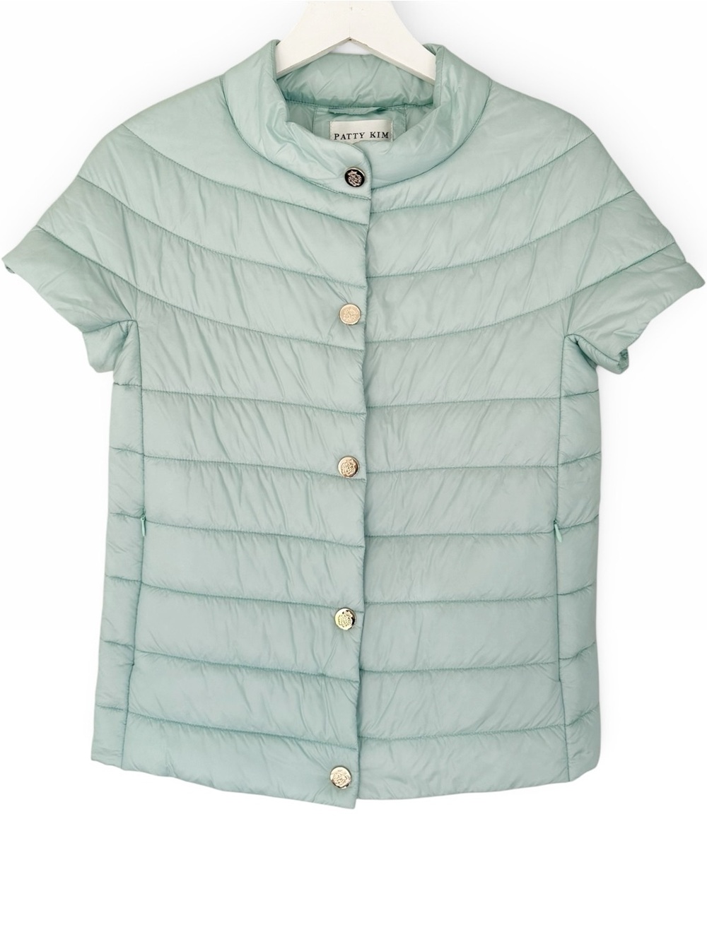 Patty Kim • Audrey Puffer in Mint Green